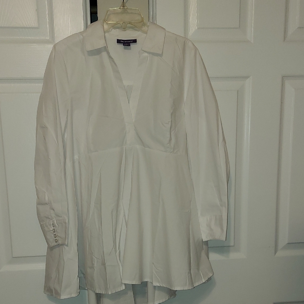 White Long Sleeve Blouse
